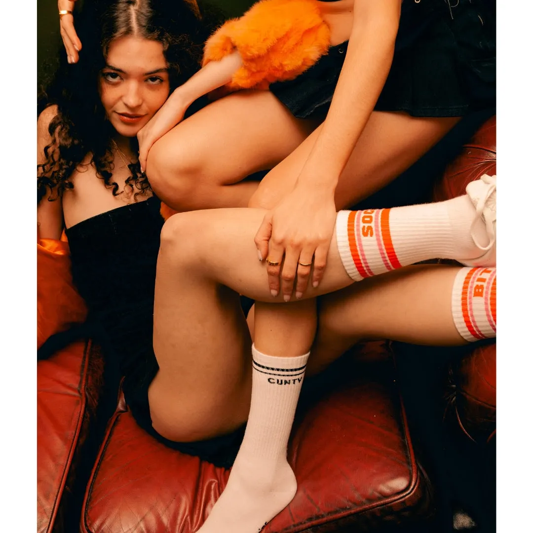 Hoops and Chains Cunty Socks