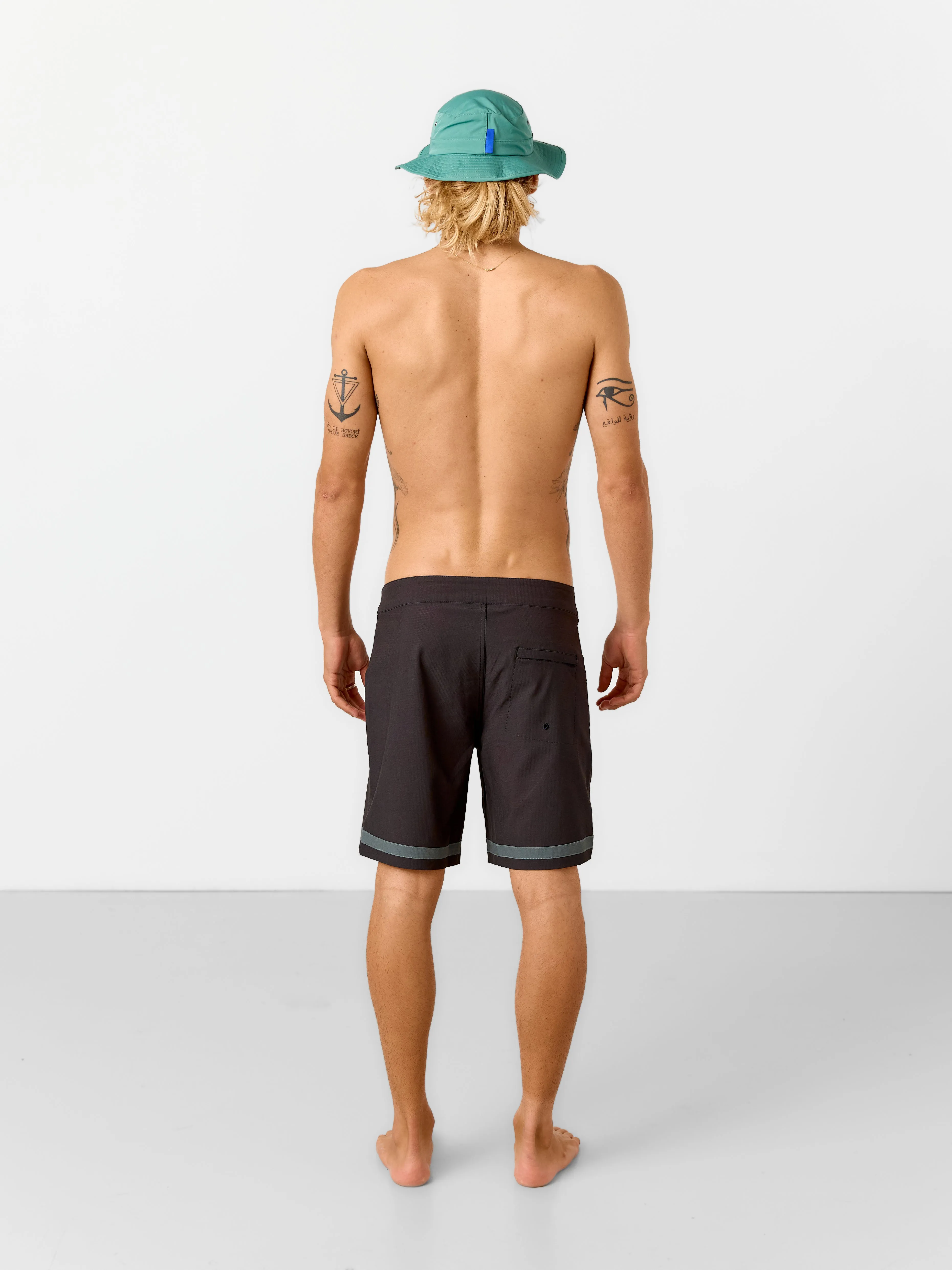 Horizon Boardshort | Black Ink