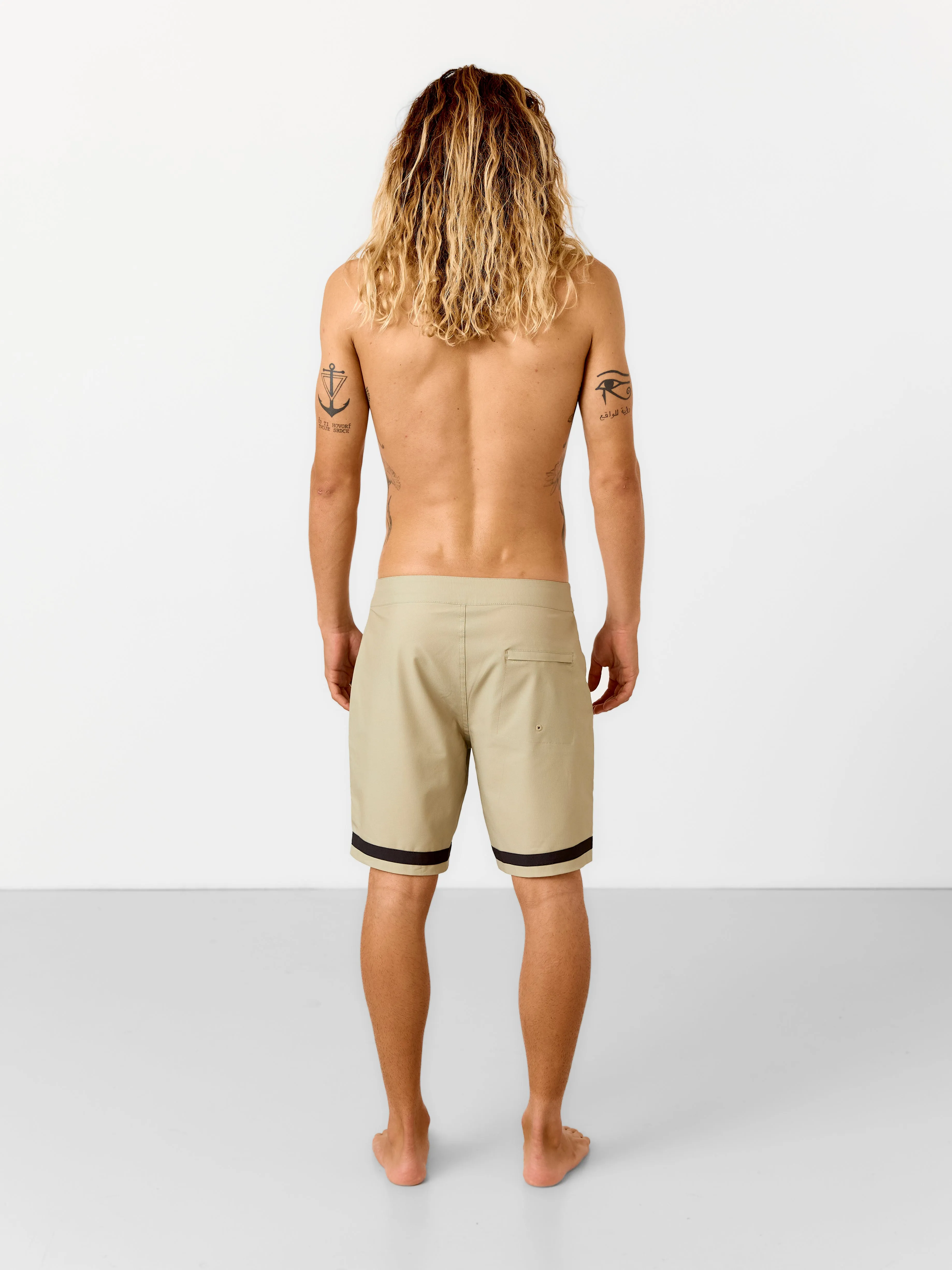 Horizon Boardshort | Moss Black