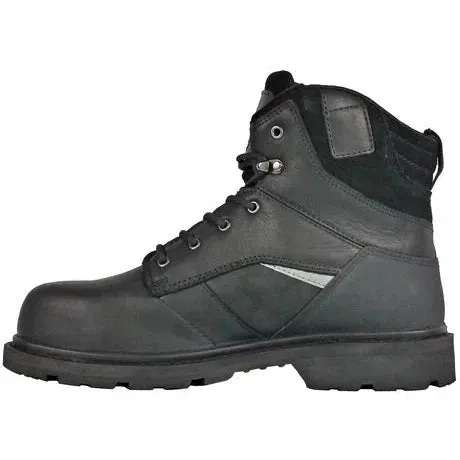 Hoss Men's Carson 6" Composite Toe Slip Resistant Work Boot - Black 60113