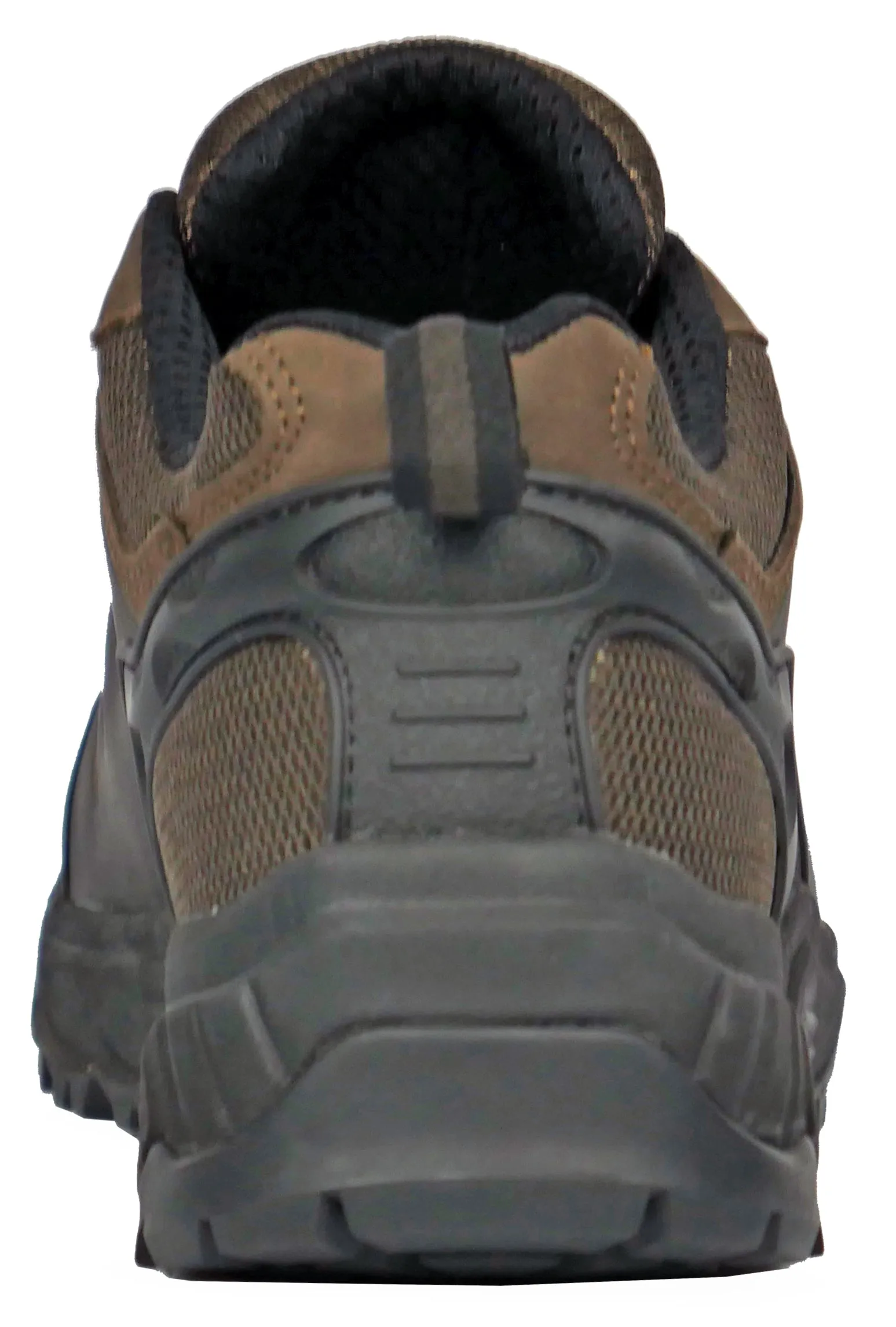 Hoss Men's Extra Wide Aluminum Safety Toe 50238 Eric Lo Brown