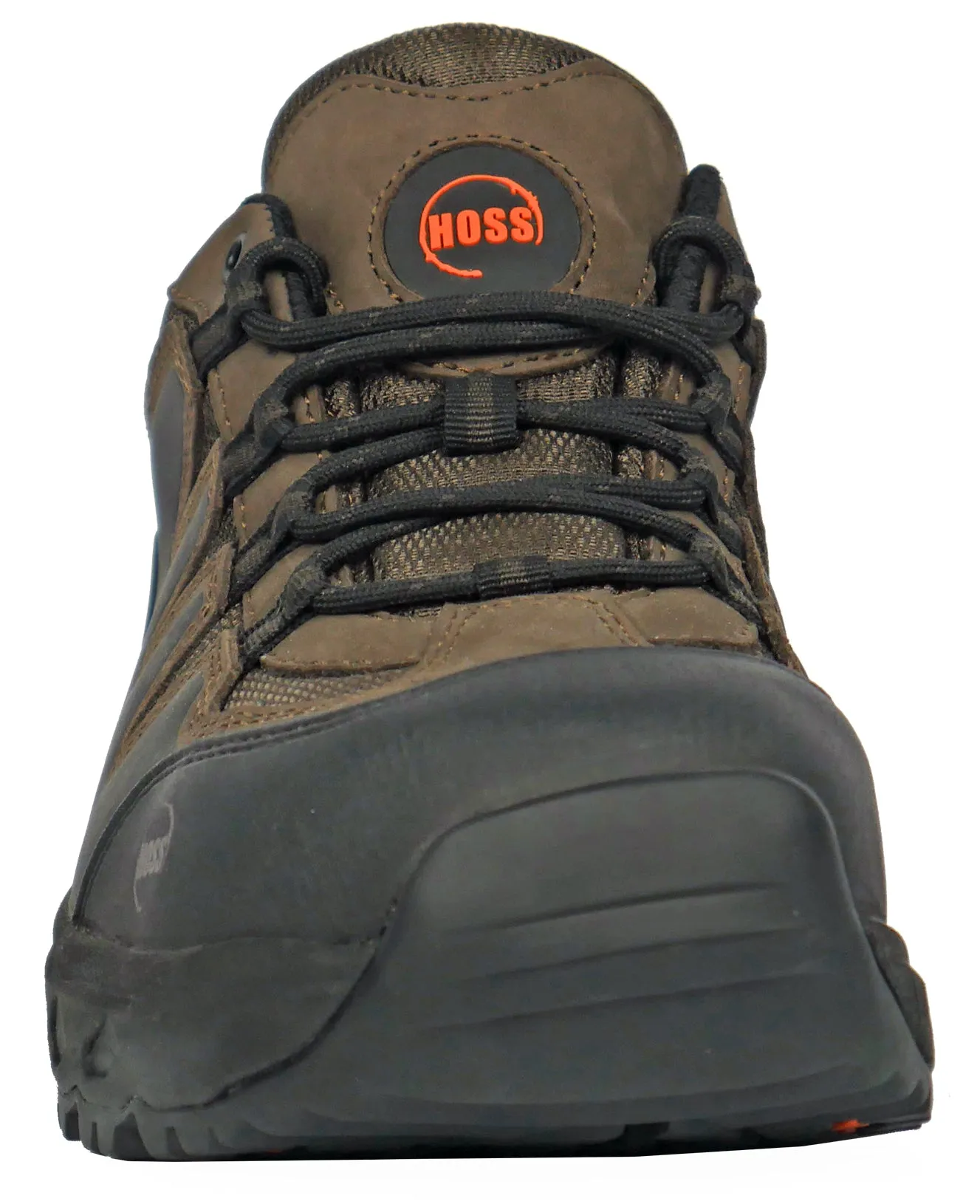 Hoss Men's Extra Wide Aluminum Safety Toe 50238 Eric Lo Brown