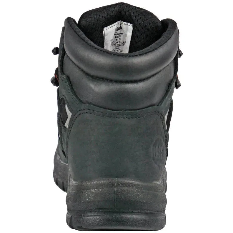 Hoss Men's Lorne 6" Composite Toe Waterproof Slip Resistant Work Boot - Black 60117