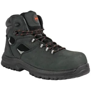 Hoss Men's Lorne 6" Composite Toe Waterproof Slip Resistant Work Boot - Black 60117
