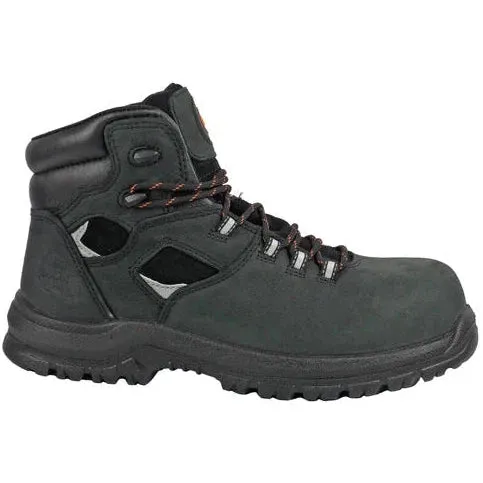 Hoss Men's Lorne 6" Composite Toe Waterproof Slip Resistant Work Boot - Black 60117
