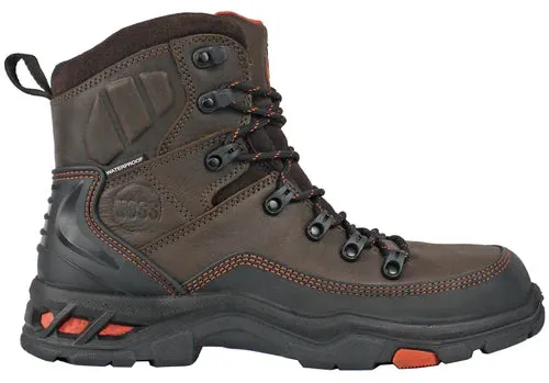 Hoss Traverse 8" Brown Composite Toe