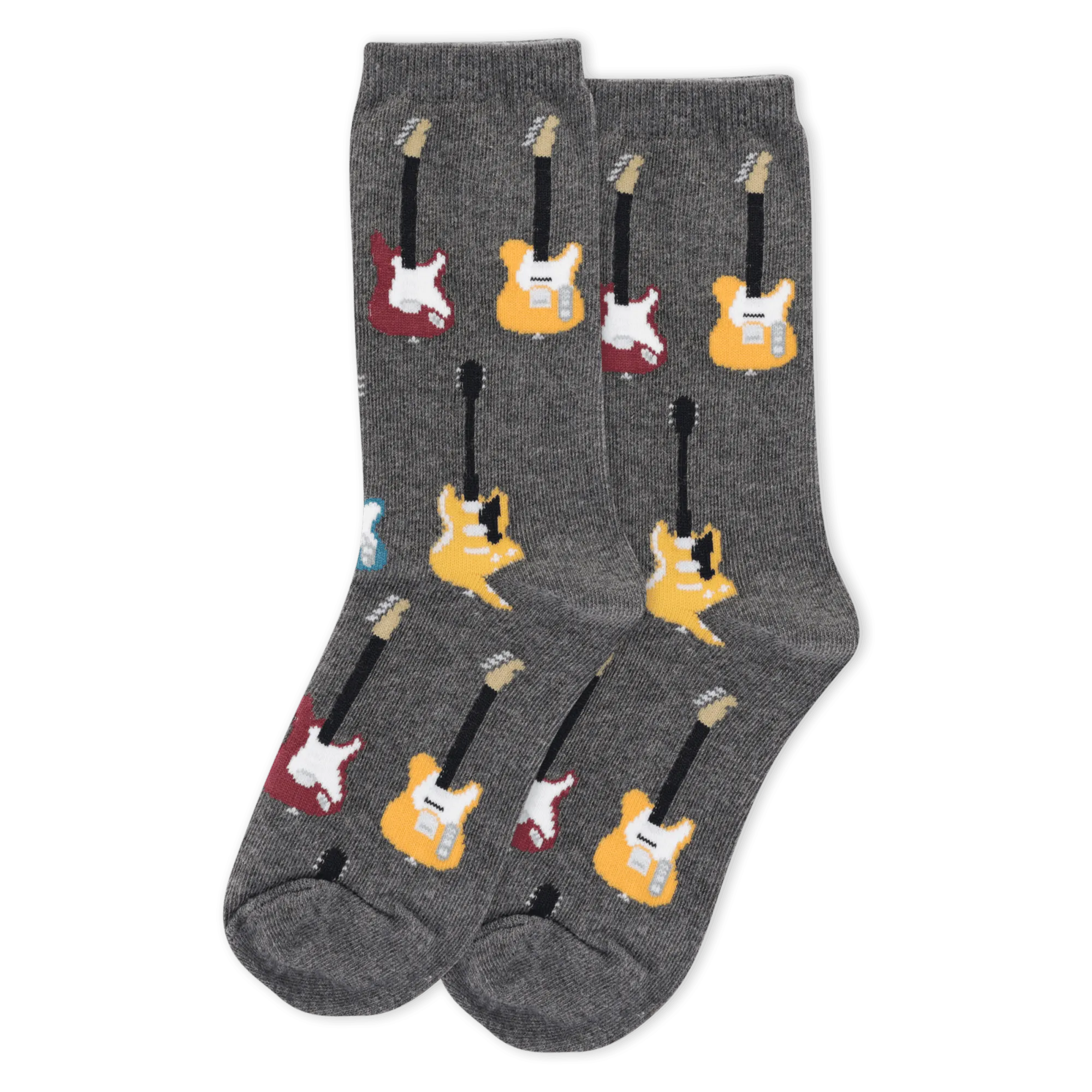 HOTSOX Kid's Guitars Crew Socks