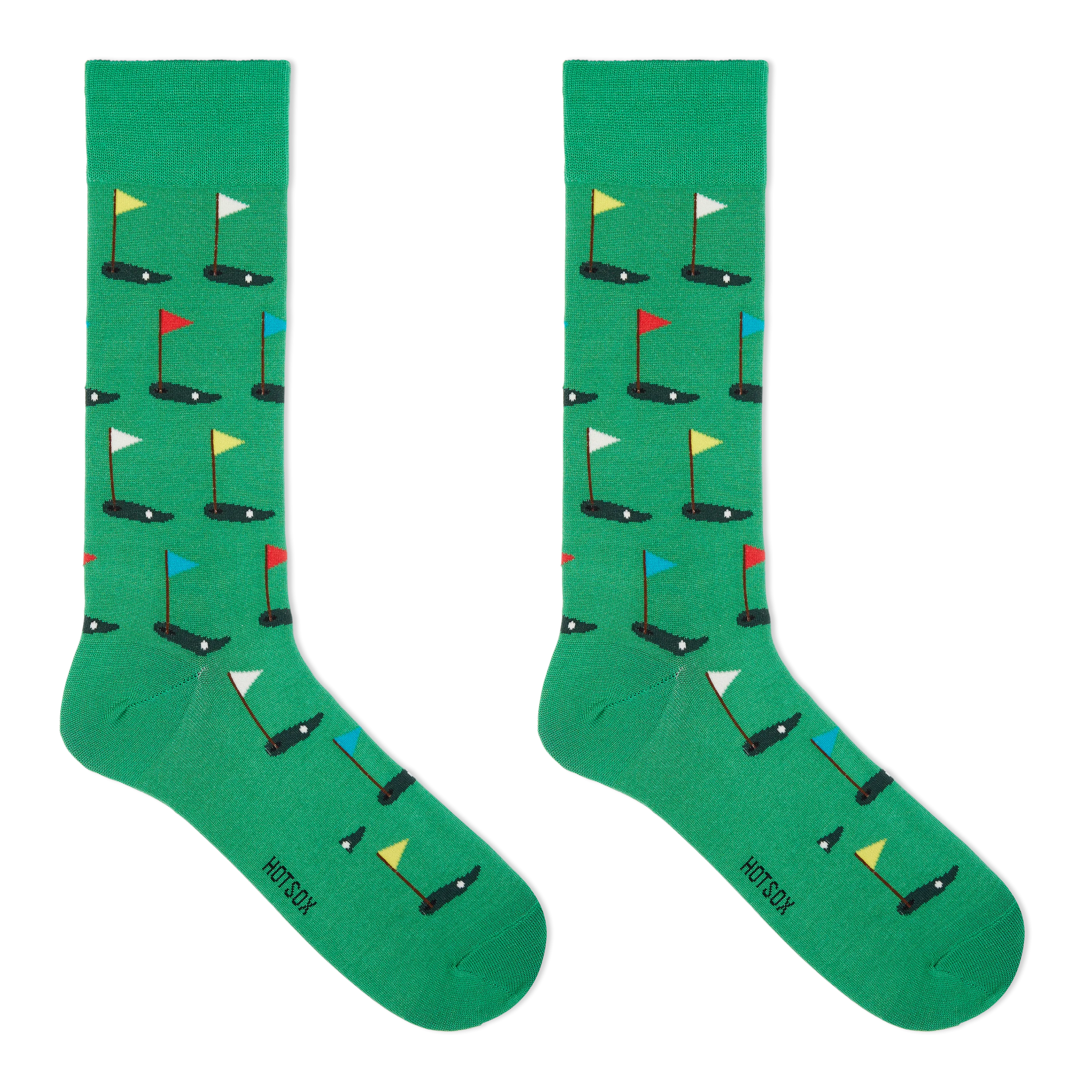 HOTSOX Men's Golf Crew Socks