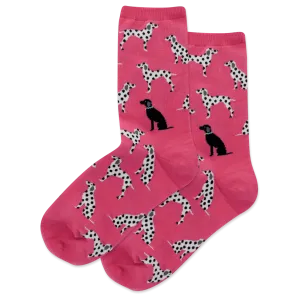 HOTSOX Women's Dalmatians Crew Socks