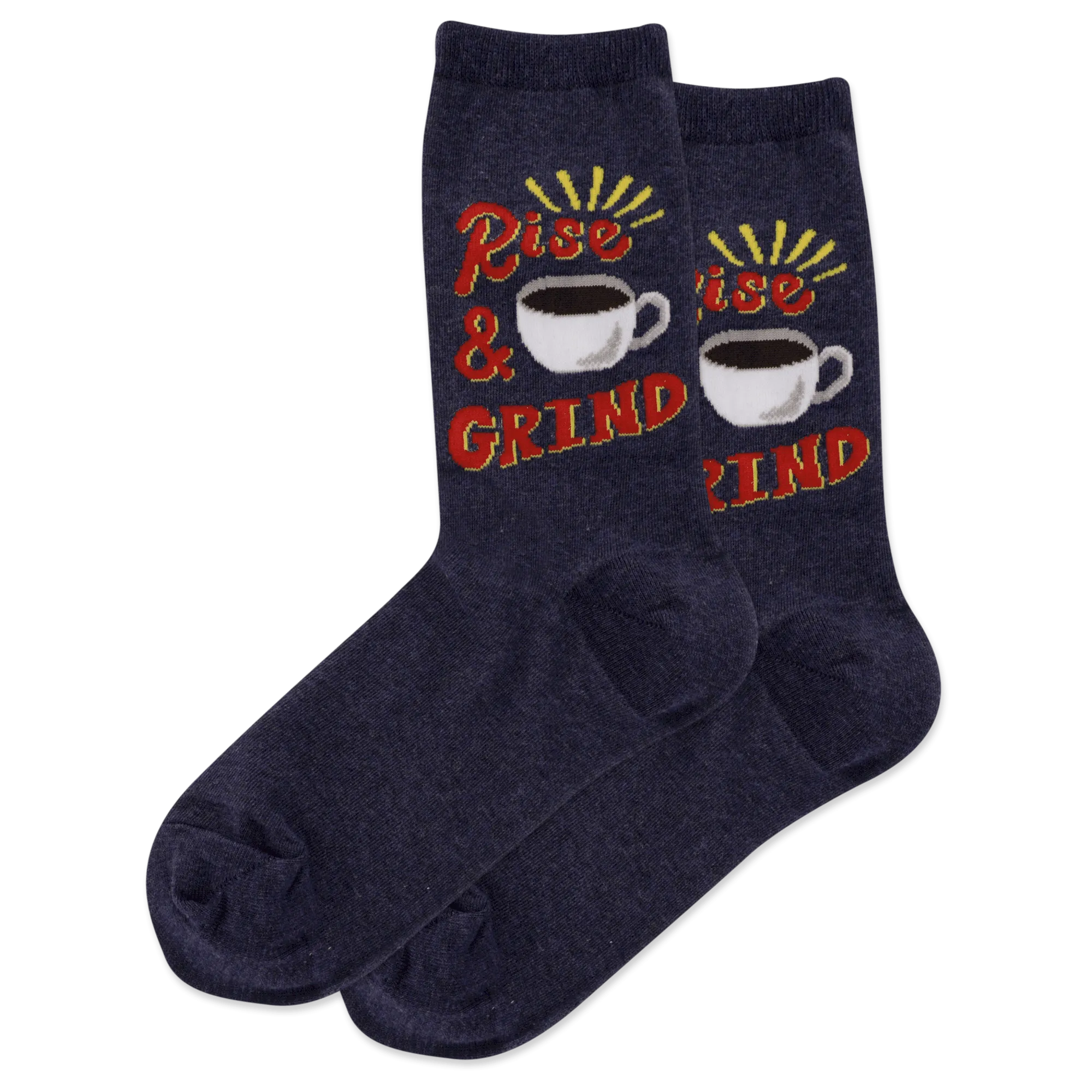 HOTSOX Women's Rise And Grind Crew Socks