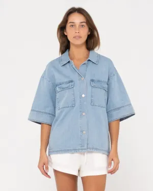 Hudson Short Sleeve Denim Shirt