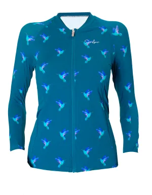 Hummingbird Womens Rash Guard