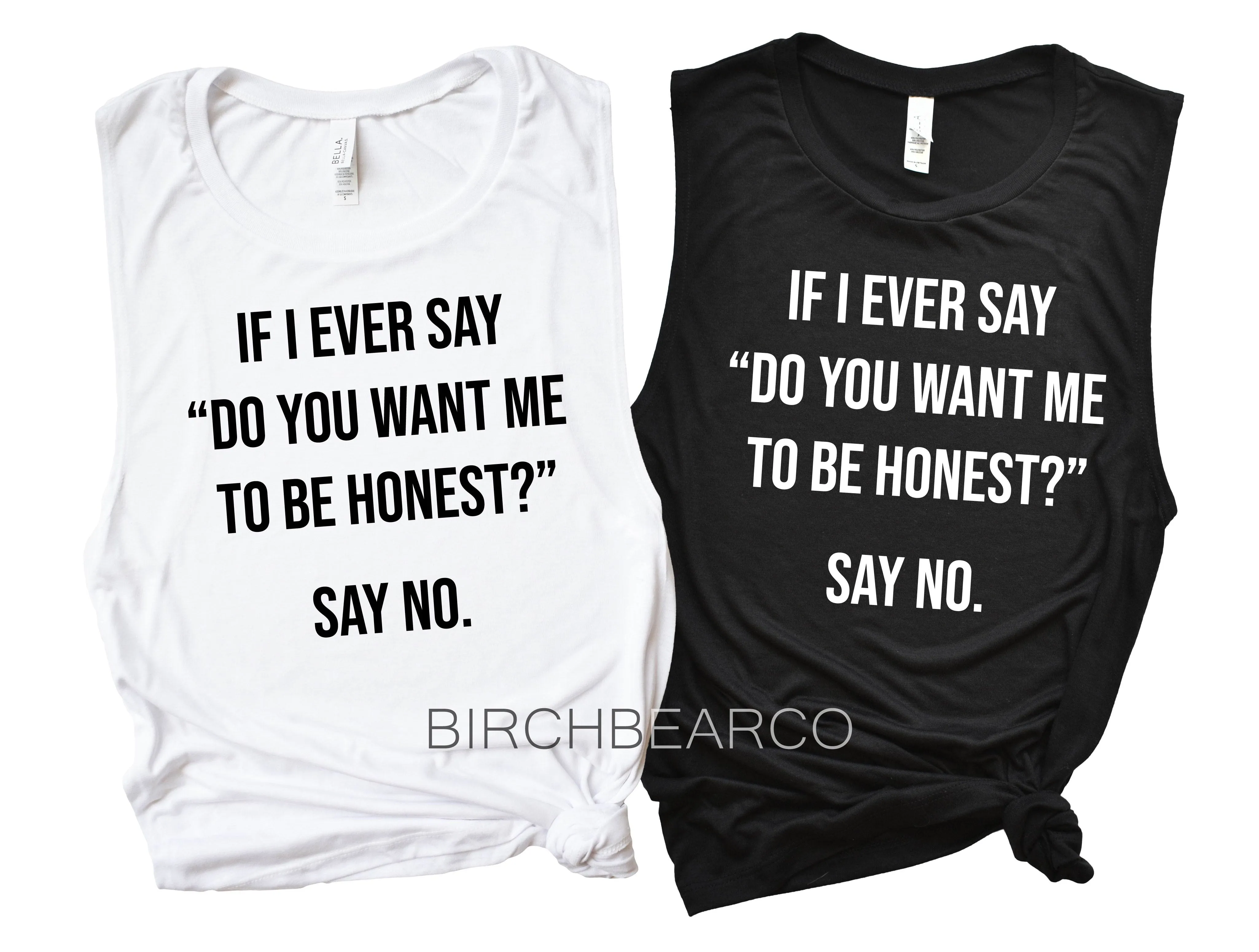 If I Ever Say... Yoga Tops
