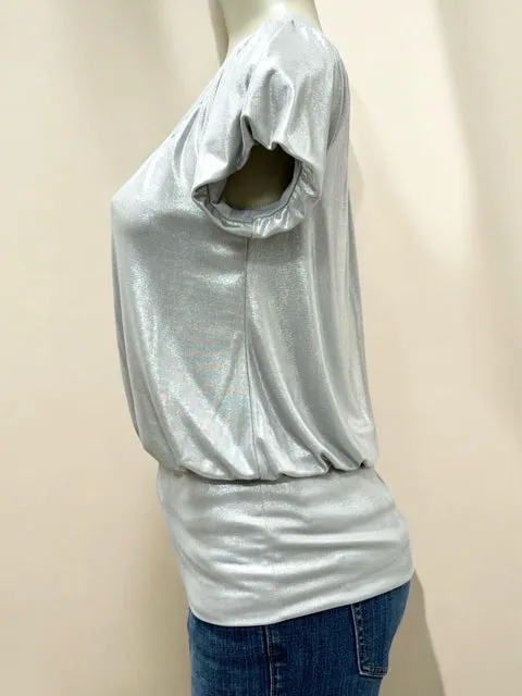 INC Size M Silver TOPS