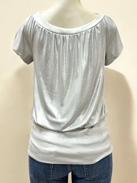 INC Size M Silver TOPS