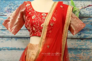 Indian Lehenga | Halfsaree | Teens Lehenga| Silk Lehenga | Silk Pavada | Designer Lehenga | Langa Voni | Traditional Lehenga | Indian Dress