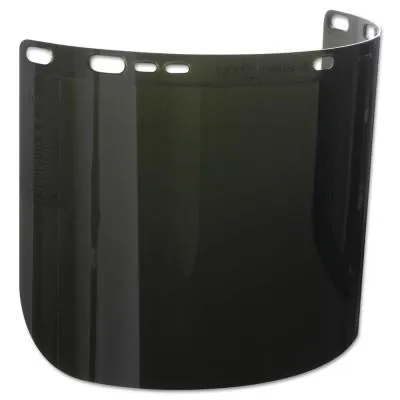 Jackson Safety F50 Polycarbonate Special Face Shields, IRUV 5.0, D Shape, 8 in H x 15.5 in L, 29080