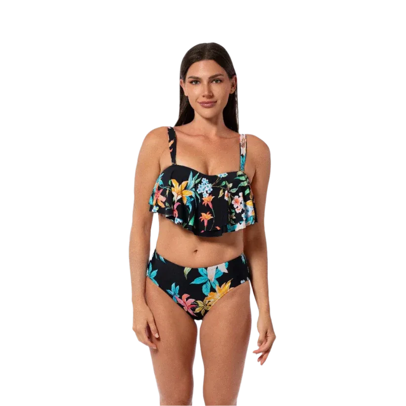 Jantzen Comfort Core High Waist Bottom - Garden Party
