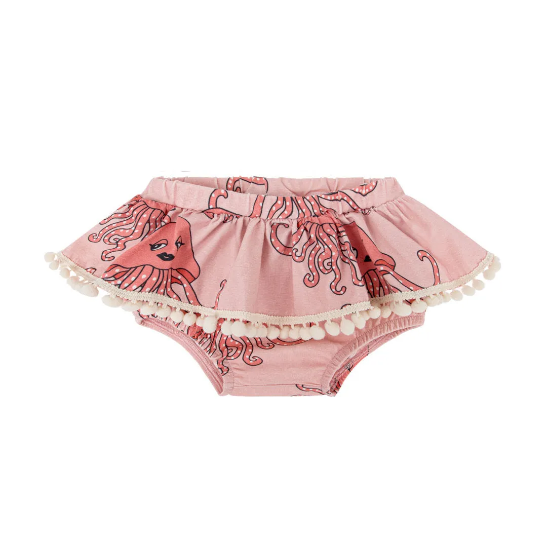 Jellyfish Pink Frill Bloomers