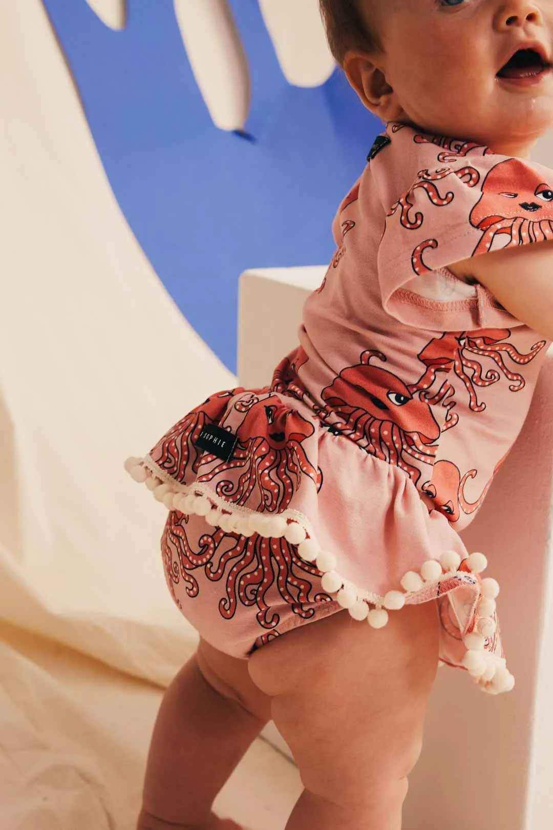 Jellyfish Pink Frill Bloomers