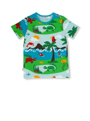 JNY Short Sleeve Top - Dolphin Island
