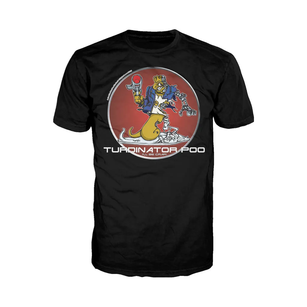 Joe Turds The Turdinator Official Men's T-Shirt (Black)
