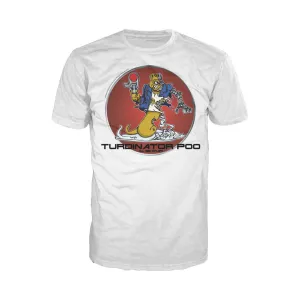 Joe Turds The Turdinator Official Men's T-Shirt (White)