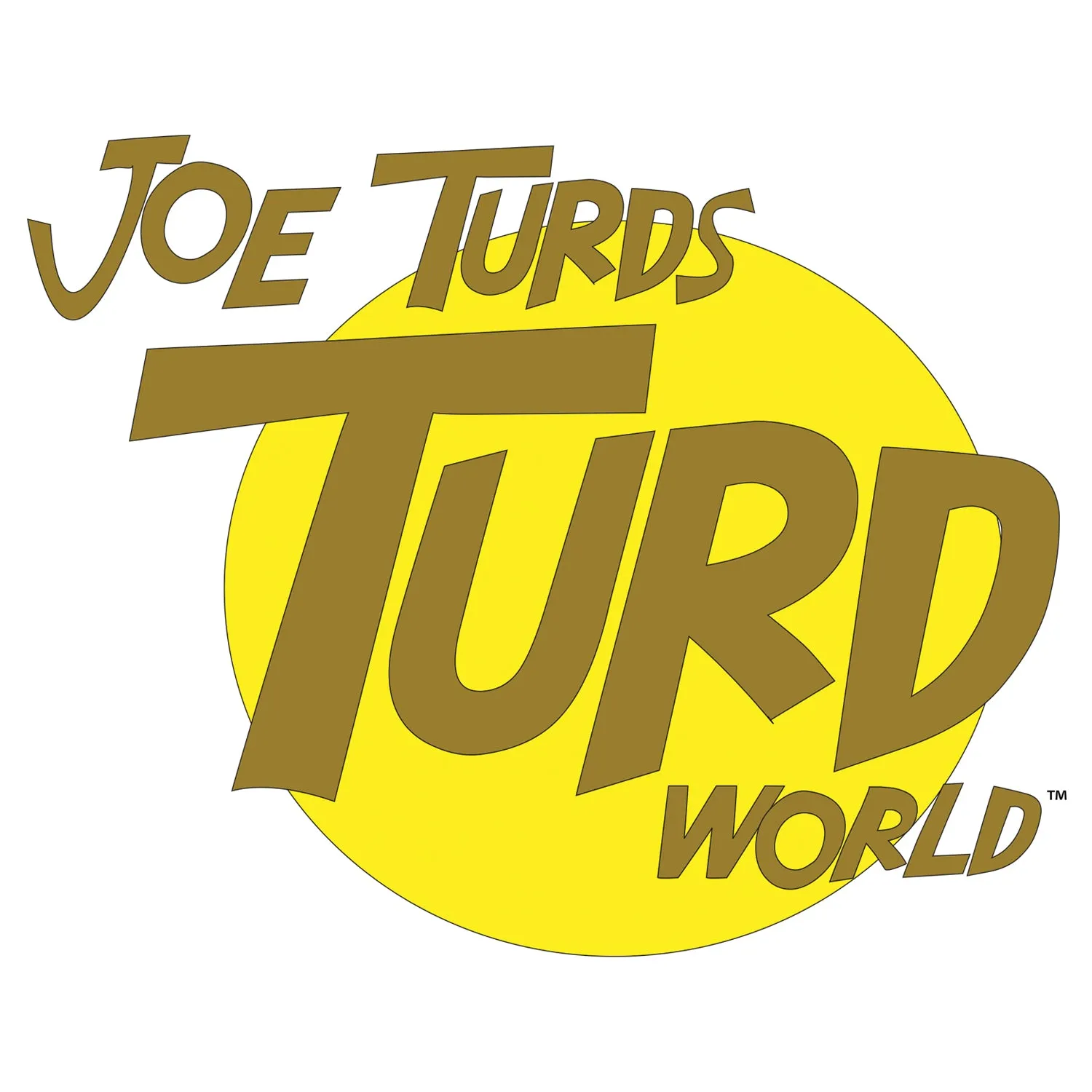 Joe Turds The Turdinator Official Men's T-Shirt (White)