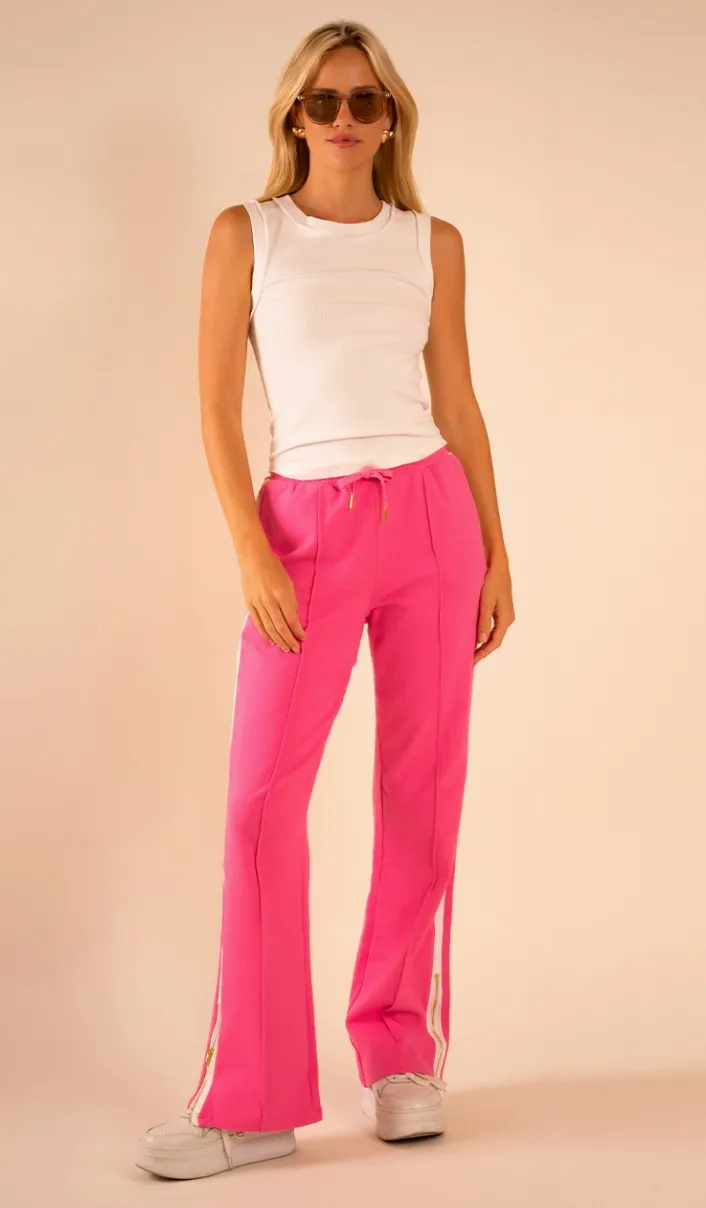 Jordan Interlock Pants in Azalea Pink