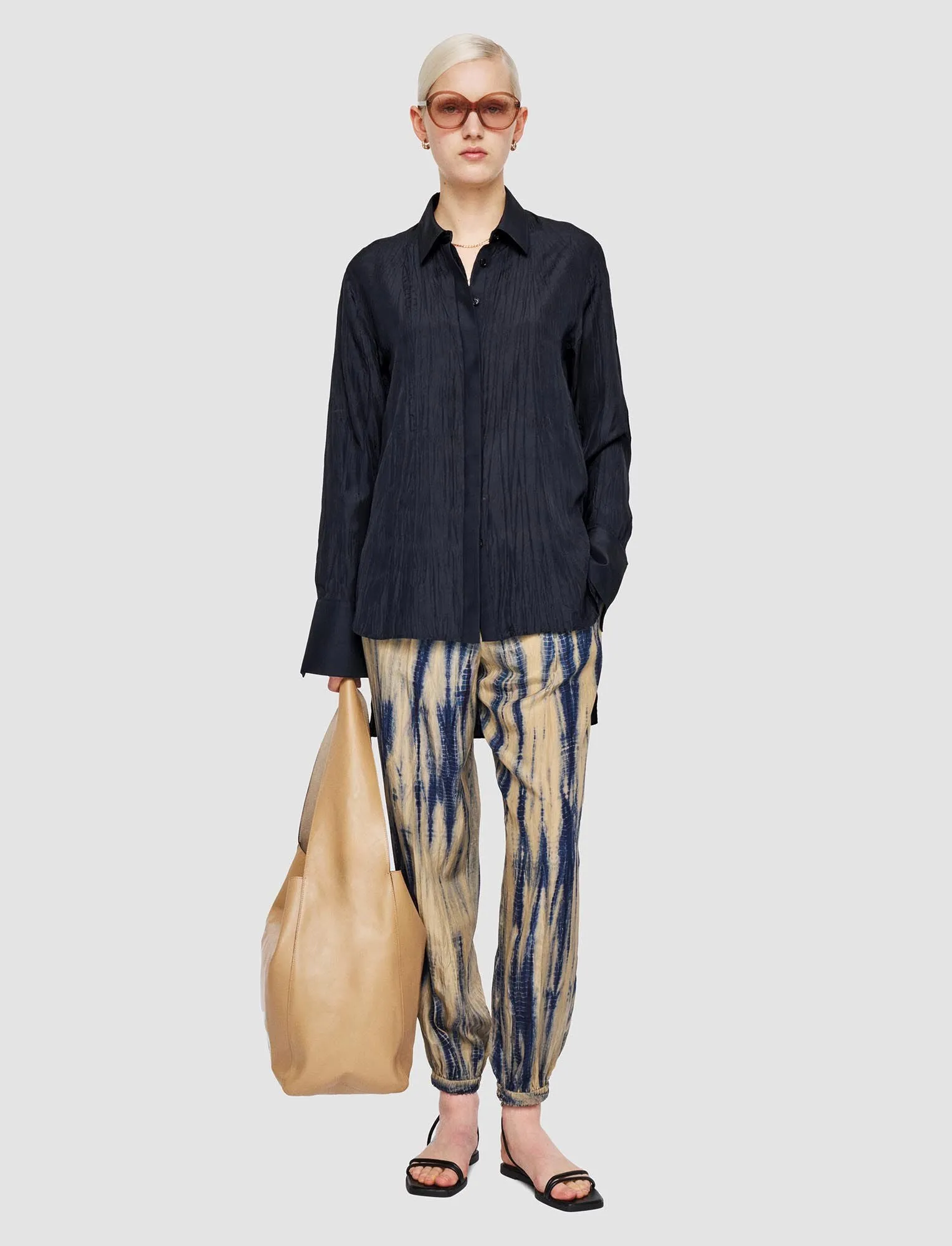 JOSEPH BOLD HABOTAI SILK BLOUSE