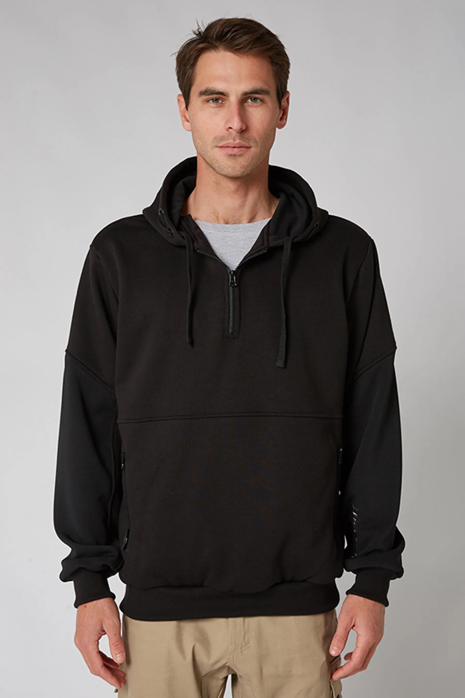 JP Leveled Mens 2.0 Pullover Hoodie - Black