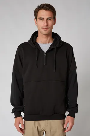 JP Leveled Mens 2.0 Pullover Hoodie - Black