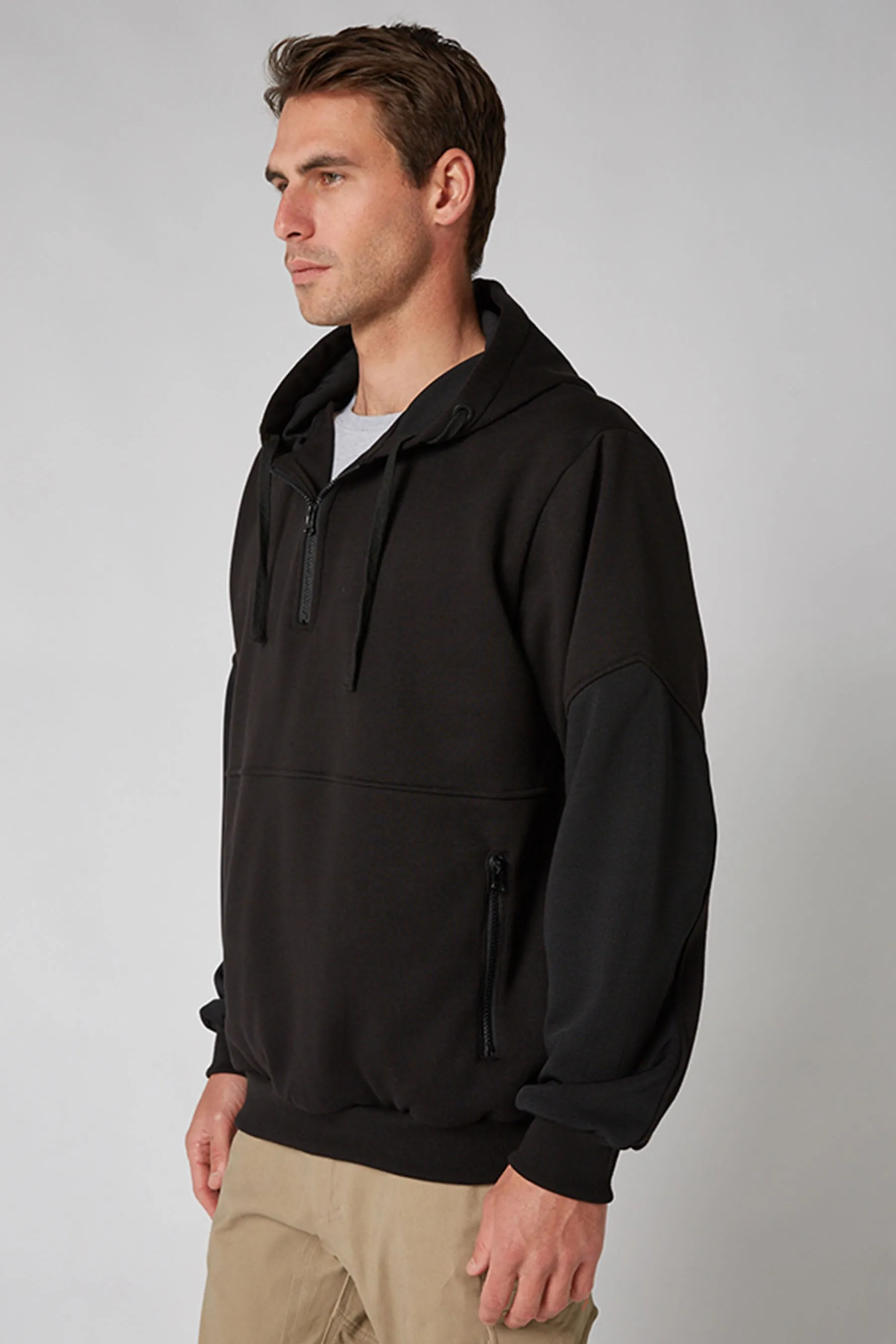 JP Leveled Mens 2.0 Pullover Hoodie - Black