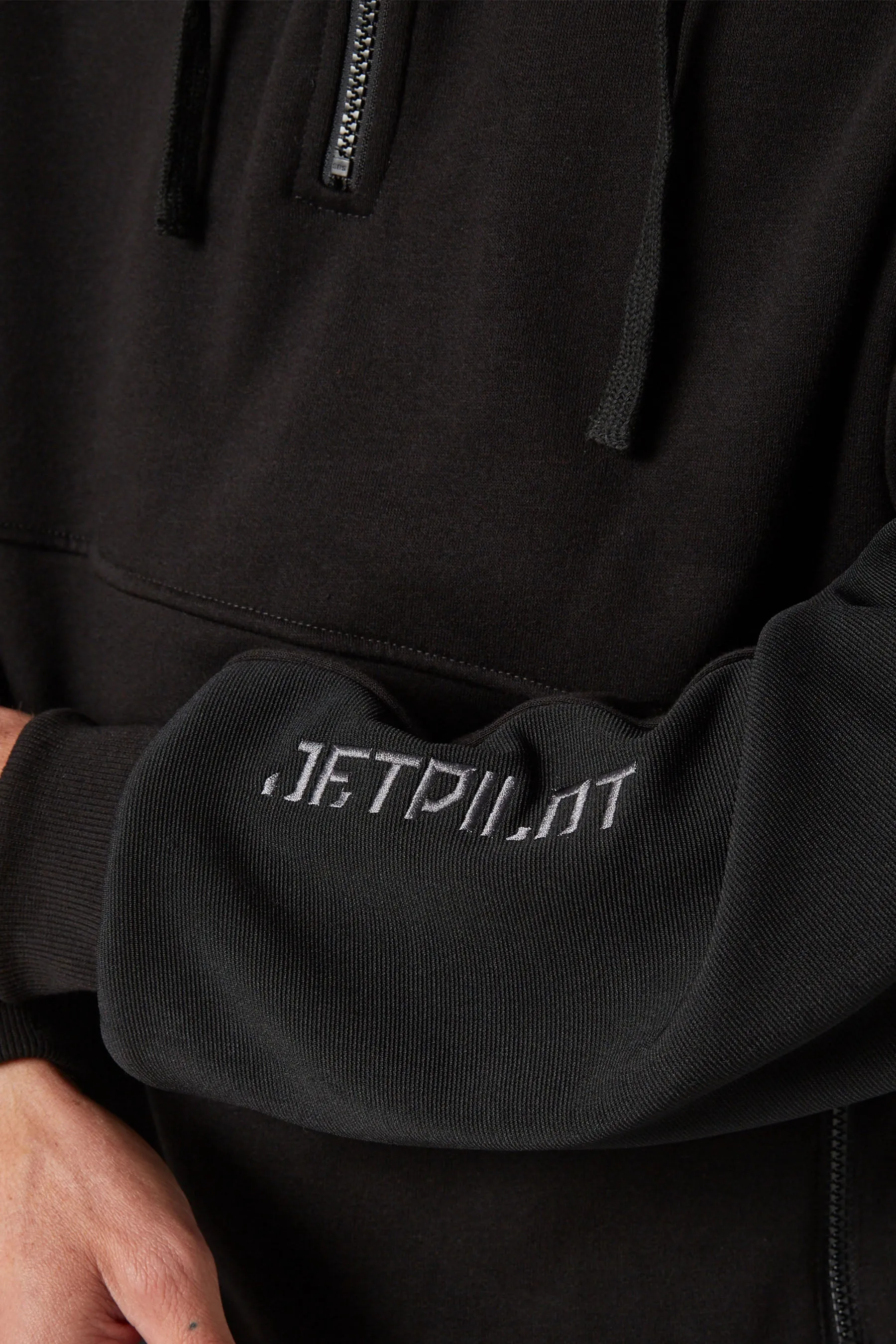 JP Leveled Mens 2.0 Pullover Hoodie - Black