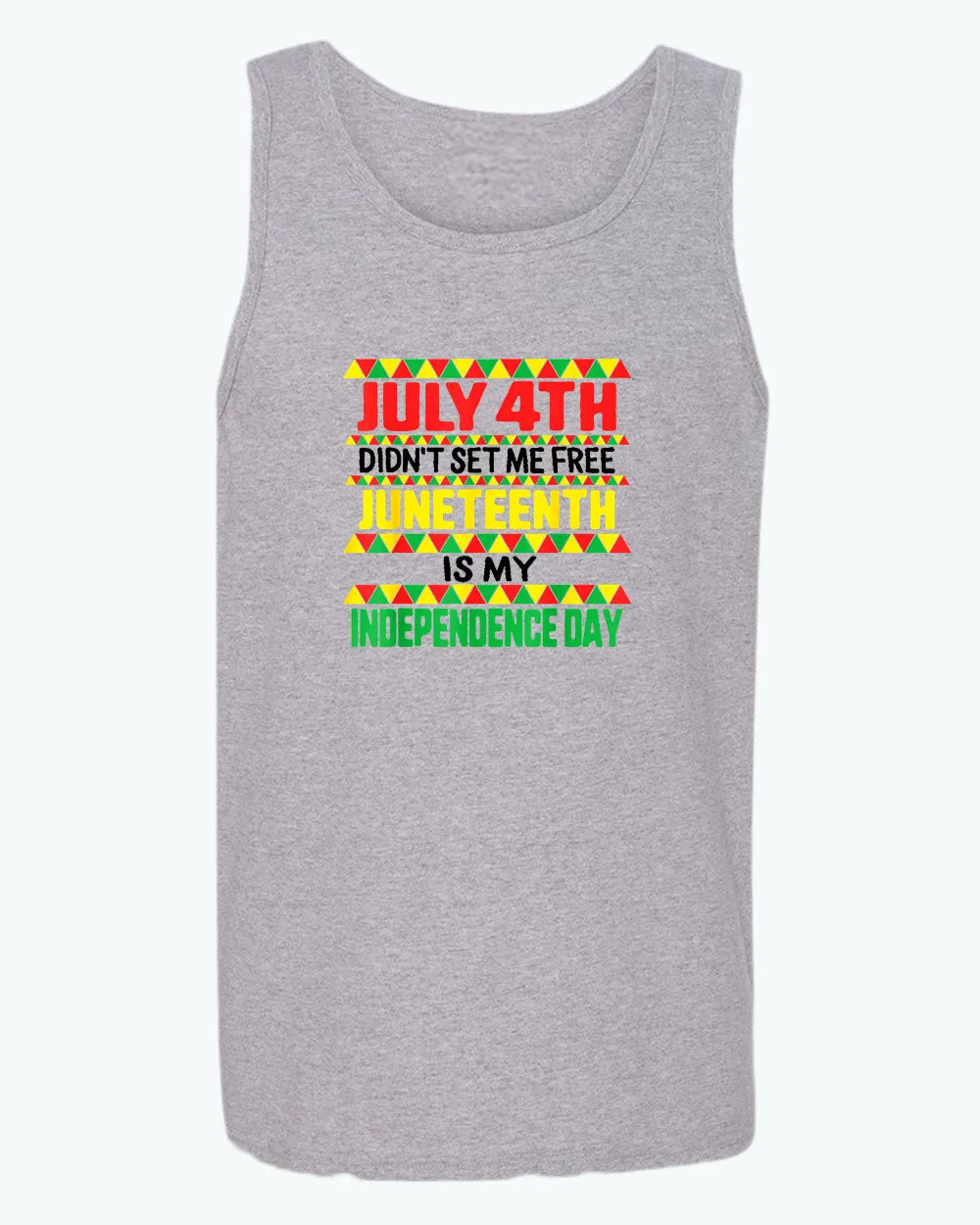 July 4th didn't set me free tank top juneteenth tank top