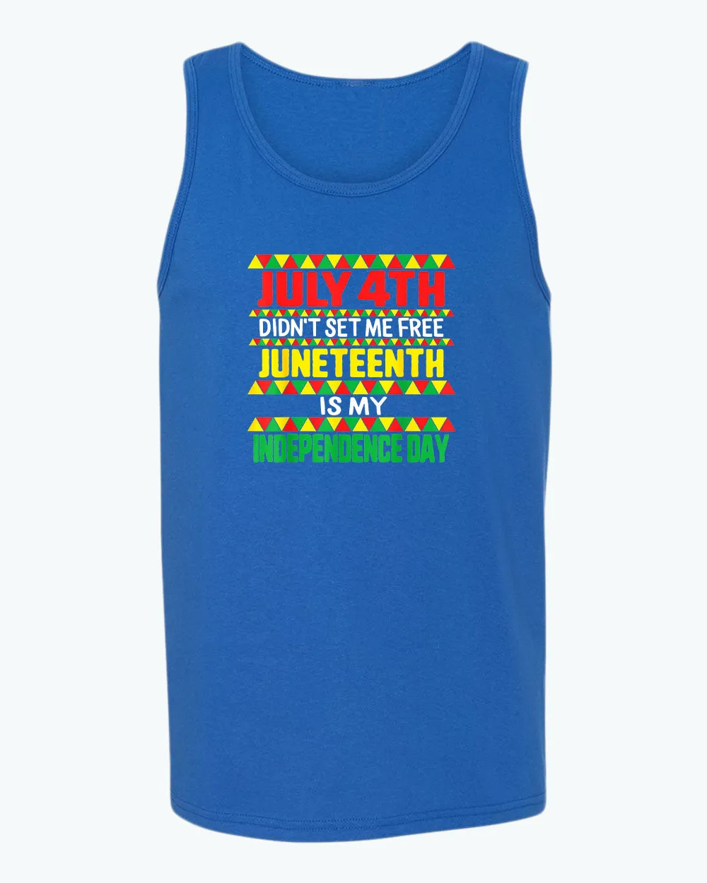 July 4th didn't set me free tank top juneteenth tank top