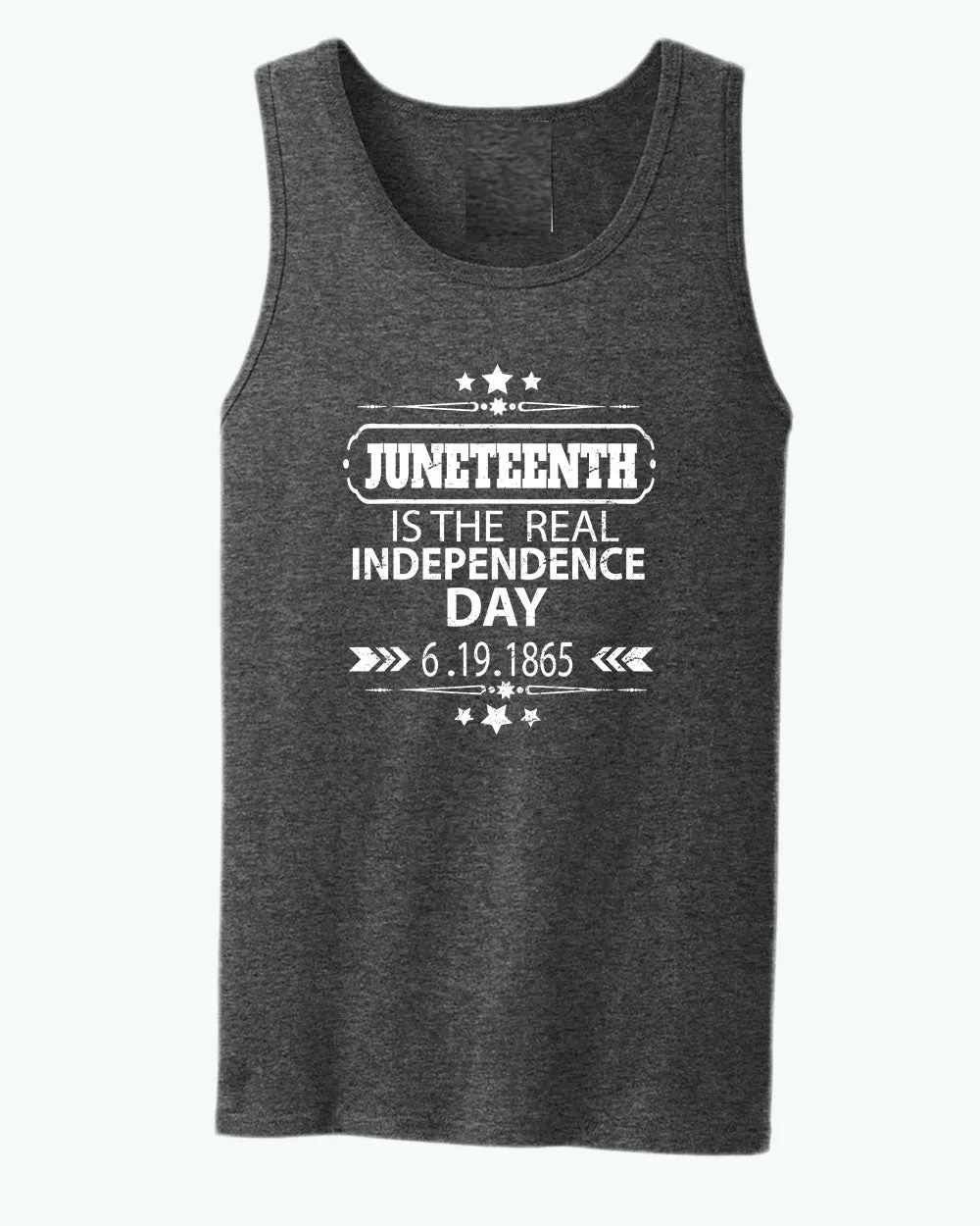 Juneteenth is the real independence day tank top