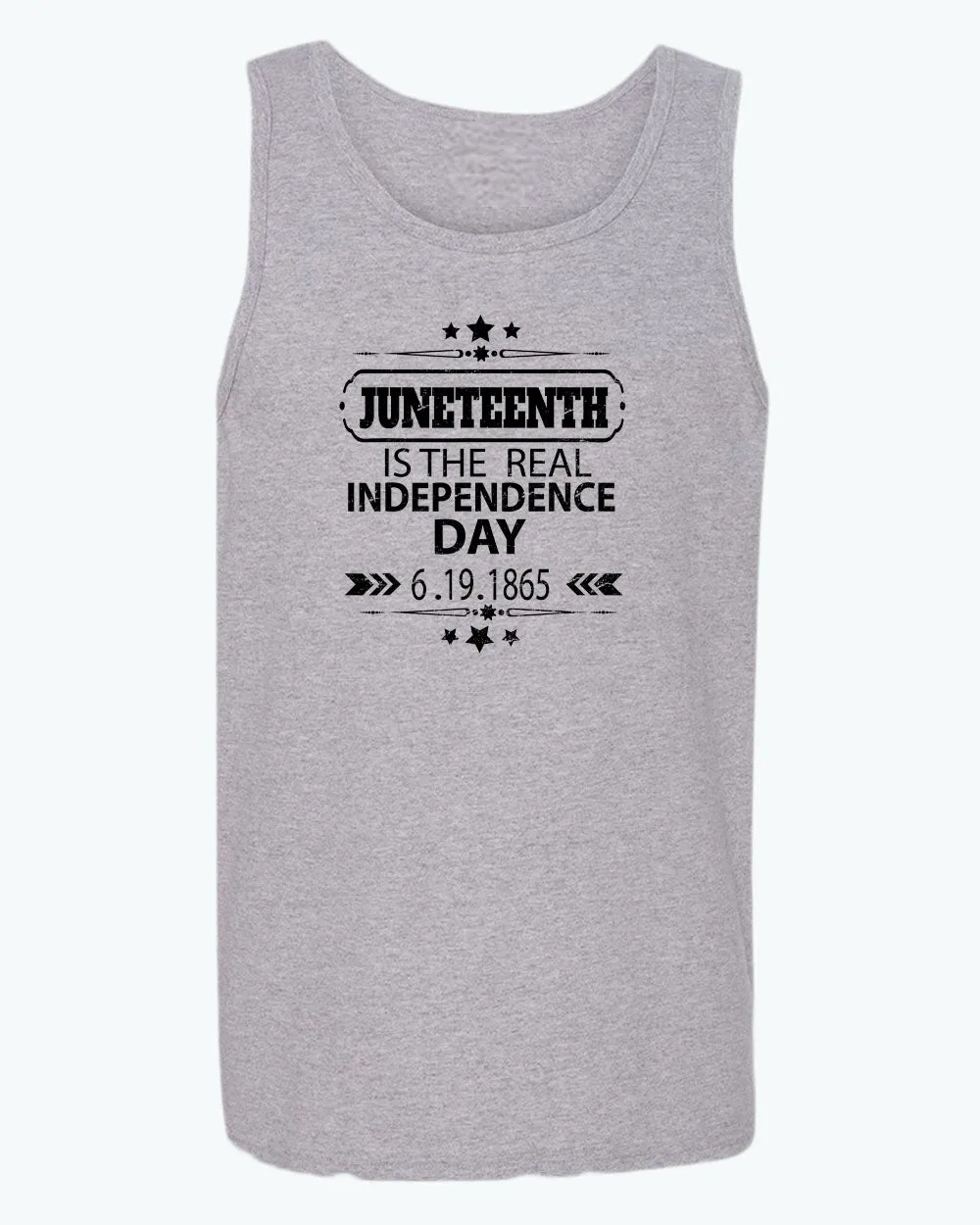 Juneteenth is the real independence day tank top