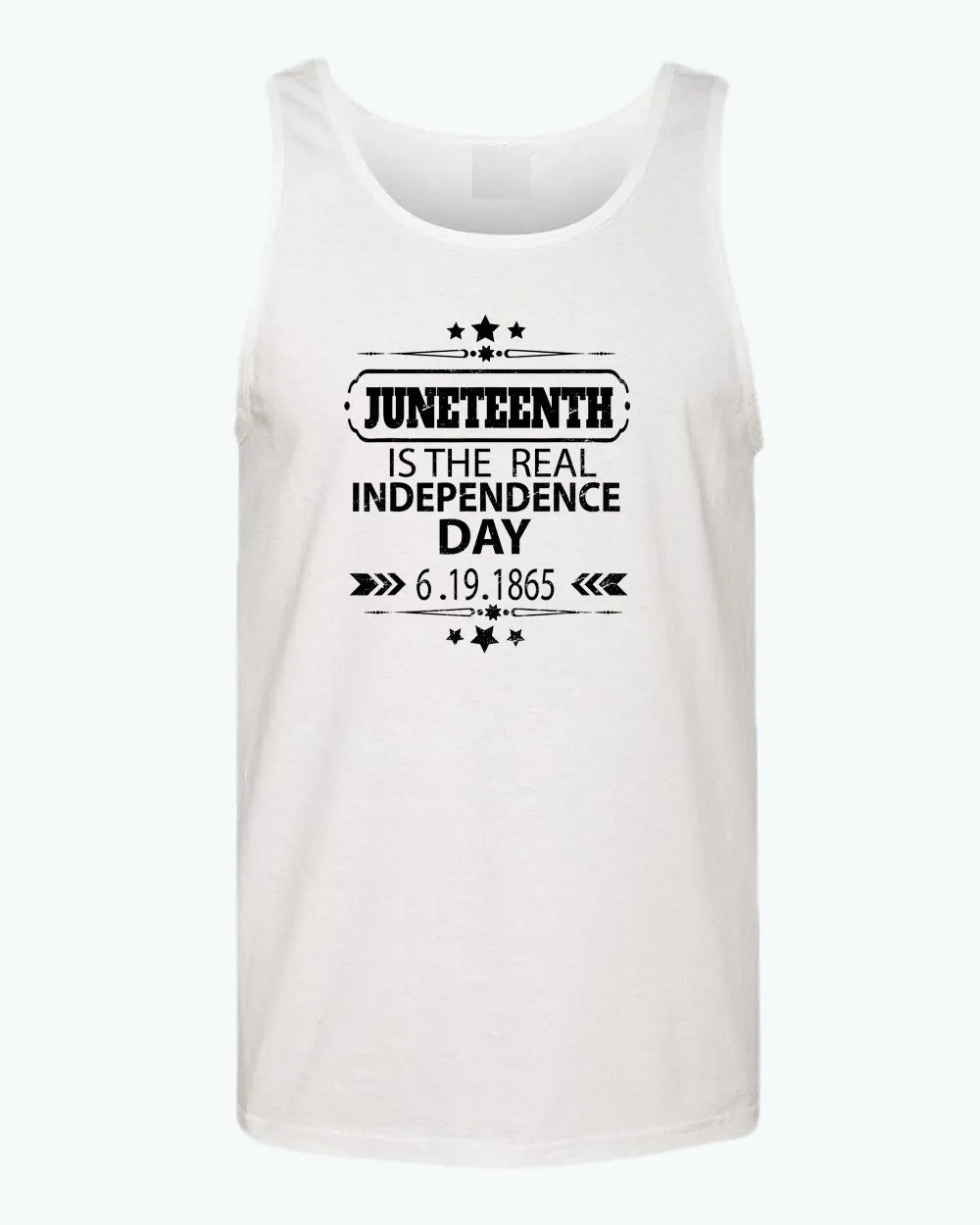Juneteenth is the real independence day tank top