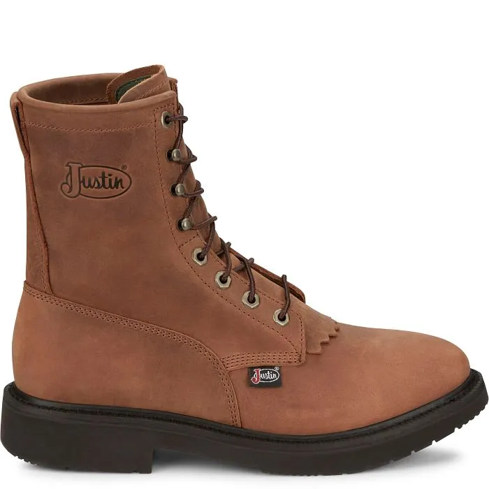 Justin Livestock 8" Soft Toe