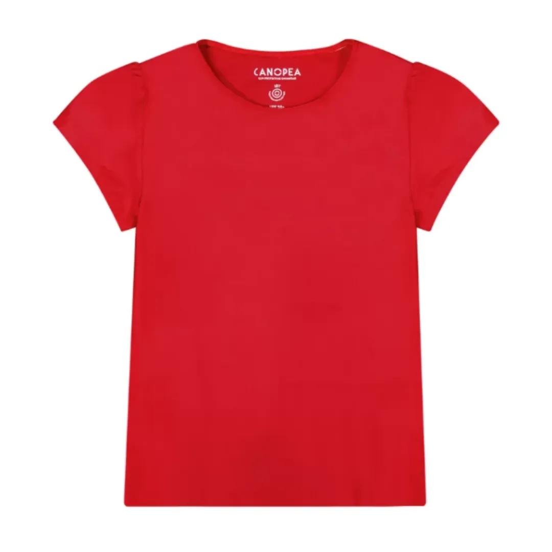 Kelly S/Slv Rash Top - Pepper