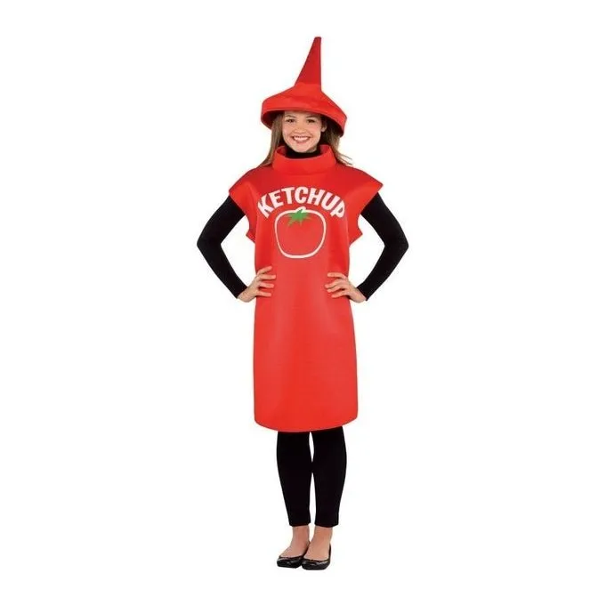 Ketchup Bottle Standard Size Costume
