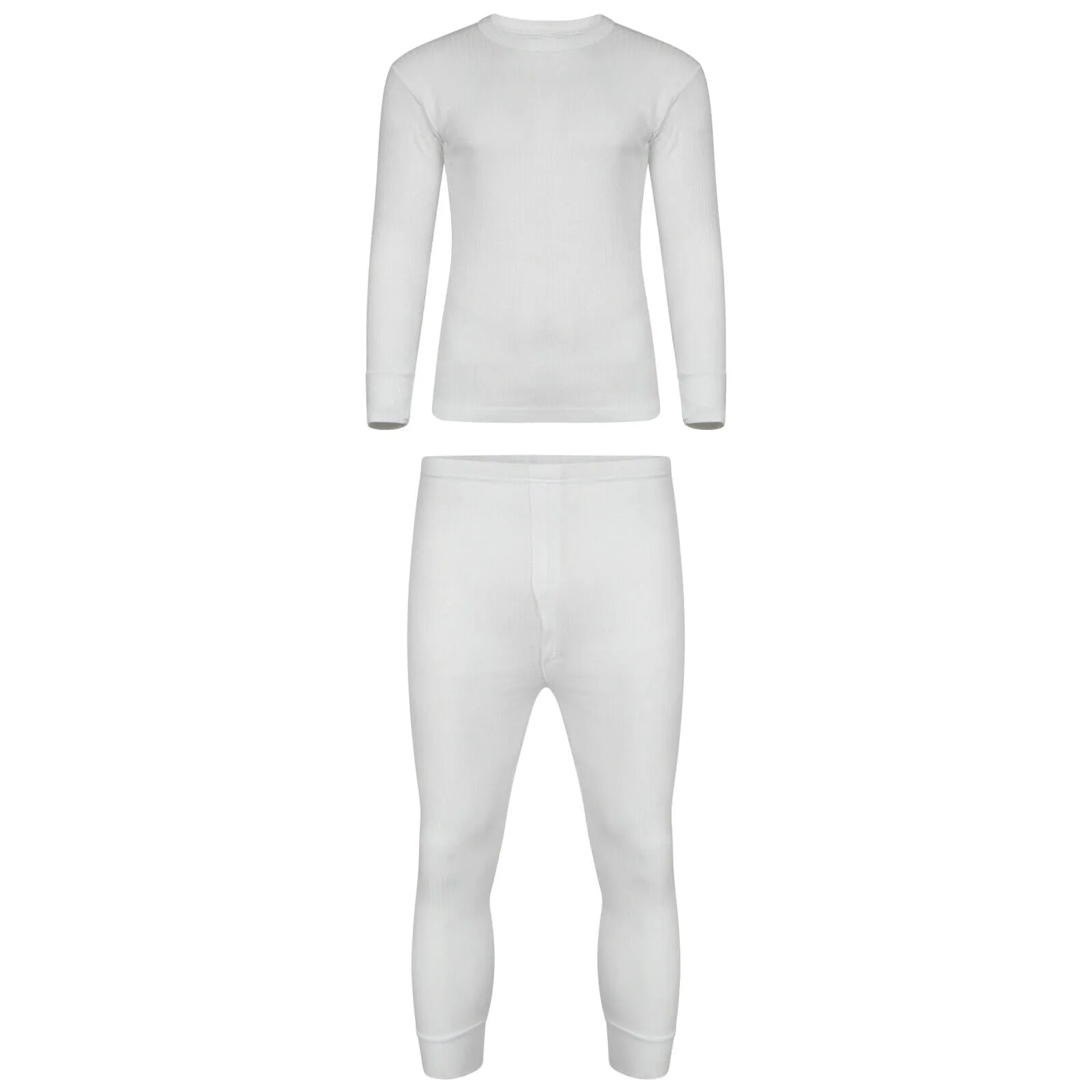 KIDS THERMAL UNDERWEAR HEAT PRESERVE LONG JOHNS LONG SLEEVE TOP SET WARM WINTER
