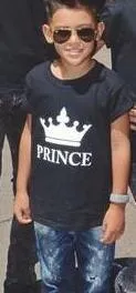 KING QUEEN Letter Printed Black Tshirts O Summer Casual Cotton Short Sleeve Tees Couple Tops