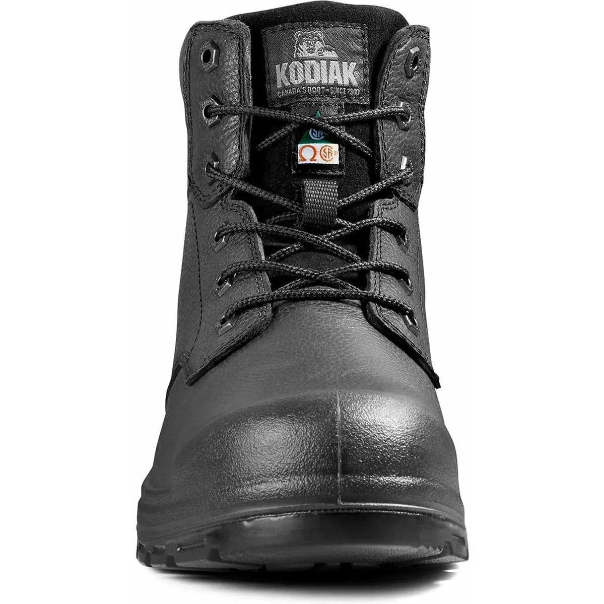 Kodiak Men's Greb 6" Steel Toe Safety Work Boot - Black - 4TH4BK