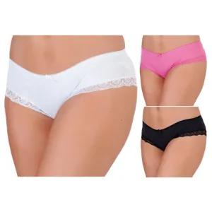 Ladies Midi Briefs With Lace