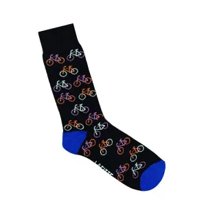 Lafitte Bicycles Sock - Black & Grey