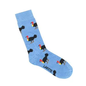 Lafitte Bush Turkey Sock - Blue