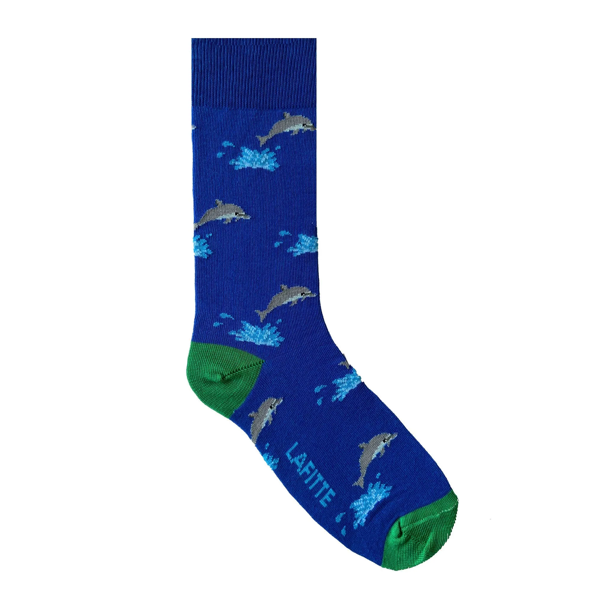 Lafitte Dolphin Socks - Light Royal