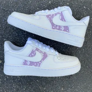 Lavender Dior Nike AF1 Low (Women's)